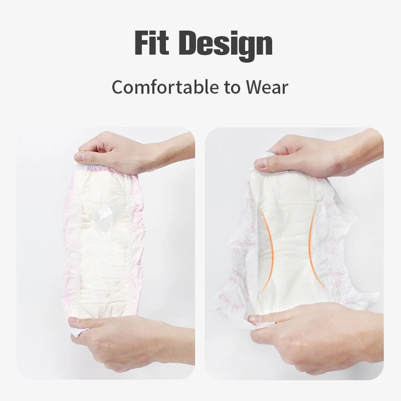10Pcs Dog Diapers Males Females Disposable Nappies Pants Physiological Underwear Adjustable Leakproof Breathable Safety Pants